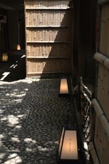 夏の日の木洩れ日。。。！