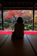 静と紅が心に沁みる　。。。！