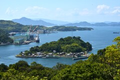 夏の馬島灯台と来島　④。。。！