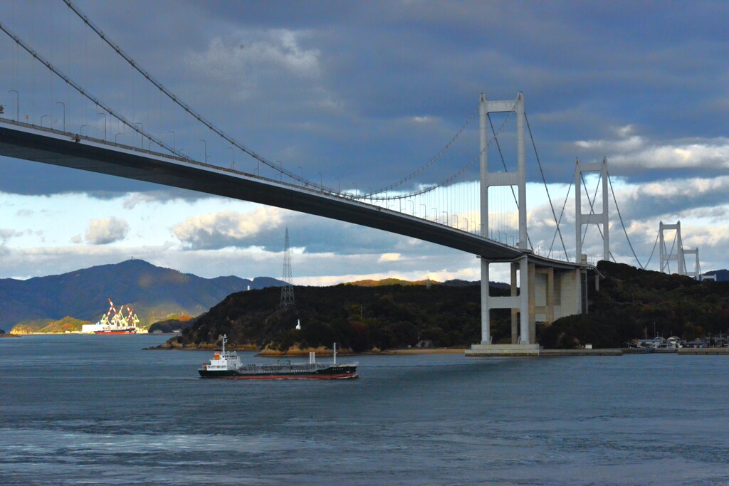 しまなみ海道冬近し　④。。。！