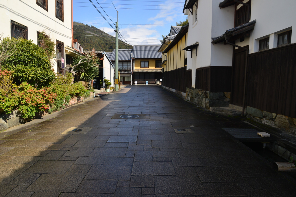 雨上がりの町　④。。。！