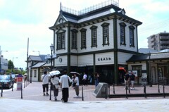温泉駅前　①。。。！