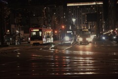 堀端の夜　⑤。。。！