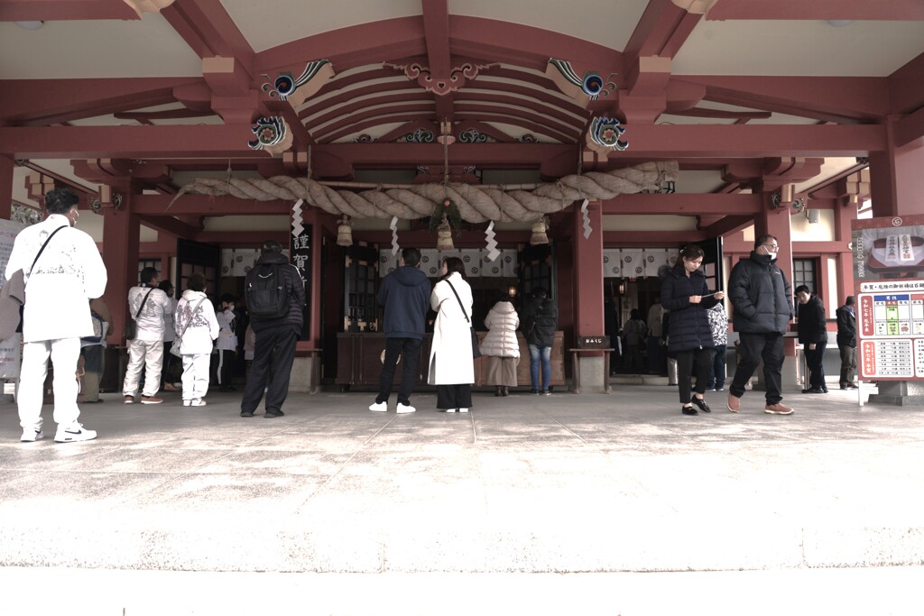 石鎚神社．．一年を祈る　④。。。！