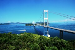 夏色の来島海峡絶景　①。。。！