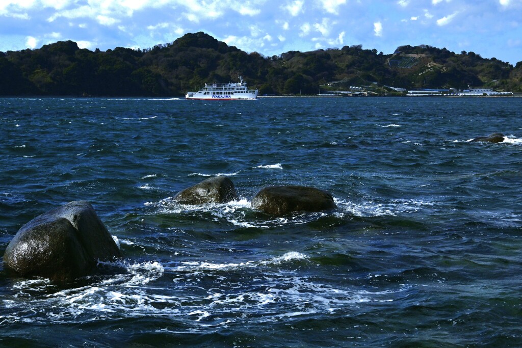 冬の海　➂。。。！