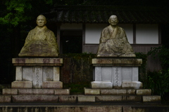 時雨の山寺にて　⑦。。。！