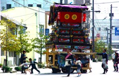 優雅な祭．．西条だんじり祭り　①。。。！