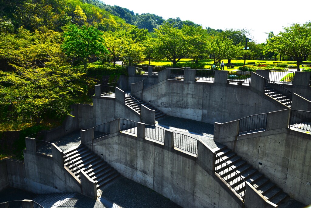 熱い風の公園　①。。。！