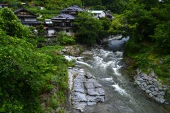山郷の雨あがる　②。。。！