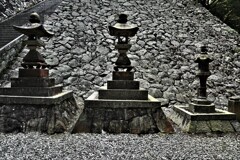 石鎚神社．．石灯篭　⑤。。。！