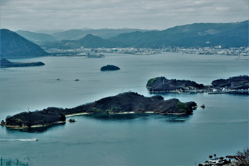 霞む島並。。。！