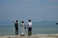 夏の海　➂。。。！
