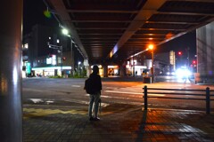 夜更けの街角　①。。。！