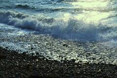 凍てつく浜辺にて　②。。。！