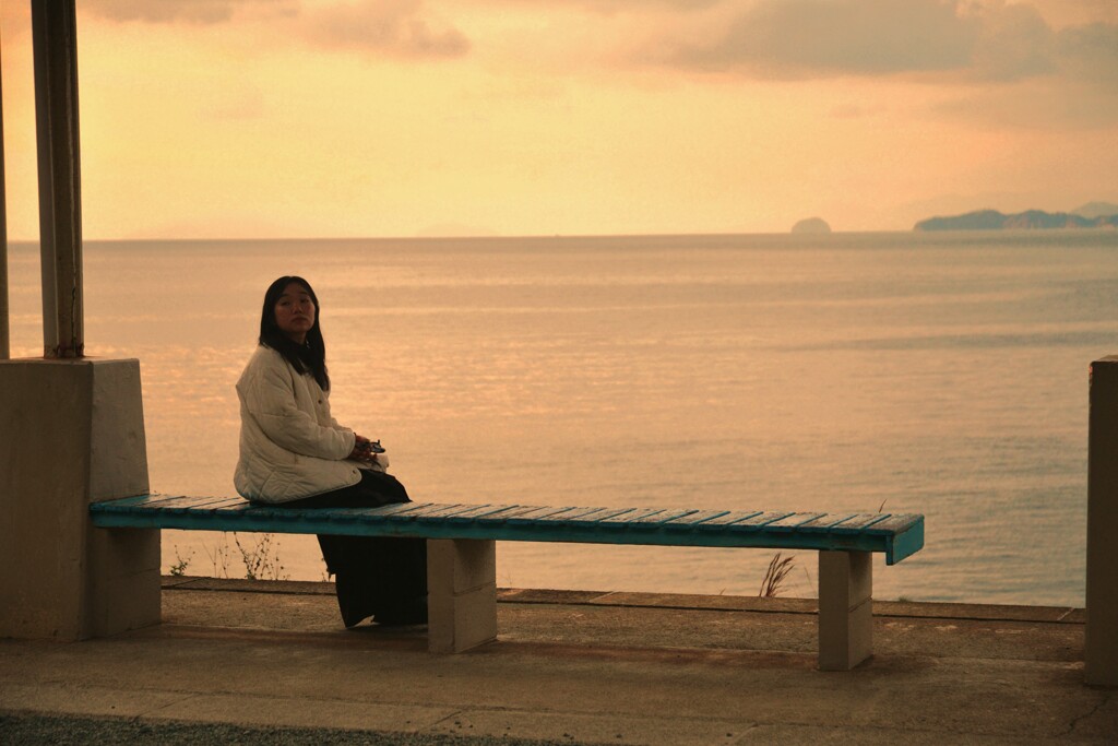 あかね雲に溶けてゆく　。。。！