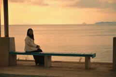 あかね雲に溶けてゆく　。。。！