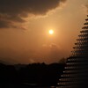夕暮れとオブジェ。。。！