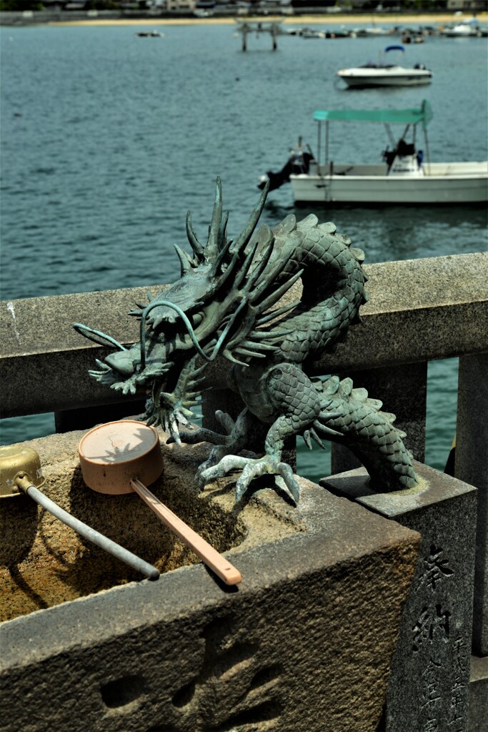 龍神社と海中鳥居　④。。。！