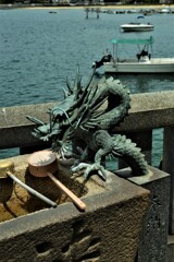 龍神社と海中鳥居　④。。。！