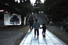 石鎚神社．．一年を祈る　①。。。！