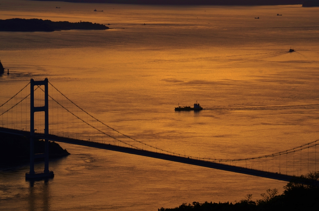 金色の海峡。。。！