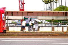 ℃37度．．炎ゆらぐ街。。。！