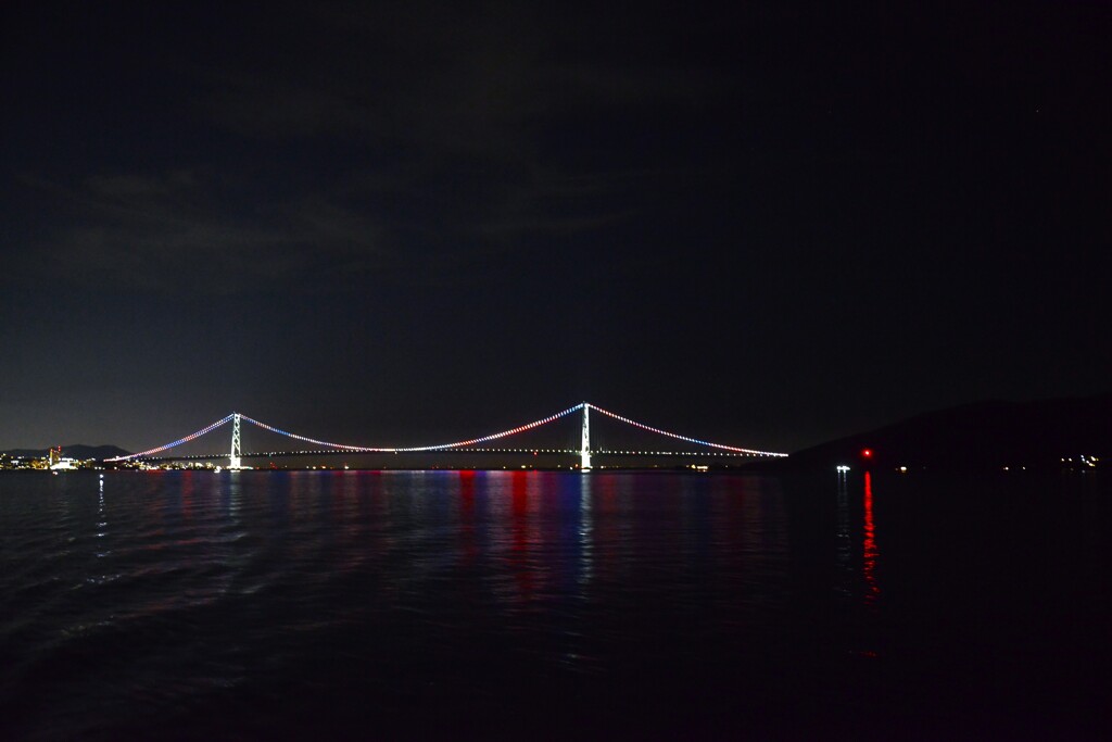 七色の明石海峡大橋　④。。。！