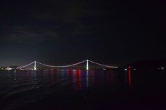 七色の明石海峡大橋　④。。。！