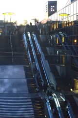 京都駅．．大階段　②。。。！