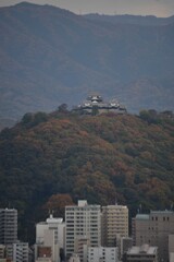 見下ろす松山　④。。。！