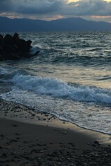 誰もいない海　②。。。！
