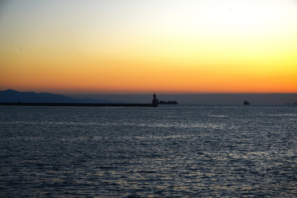 点描．．瀬戸の夕景　①。。。！