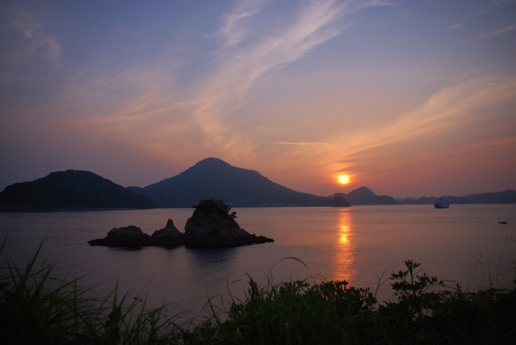 ターナー島の夕暮れ。。。！