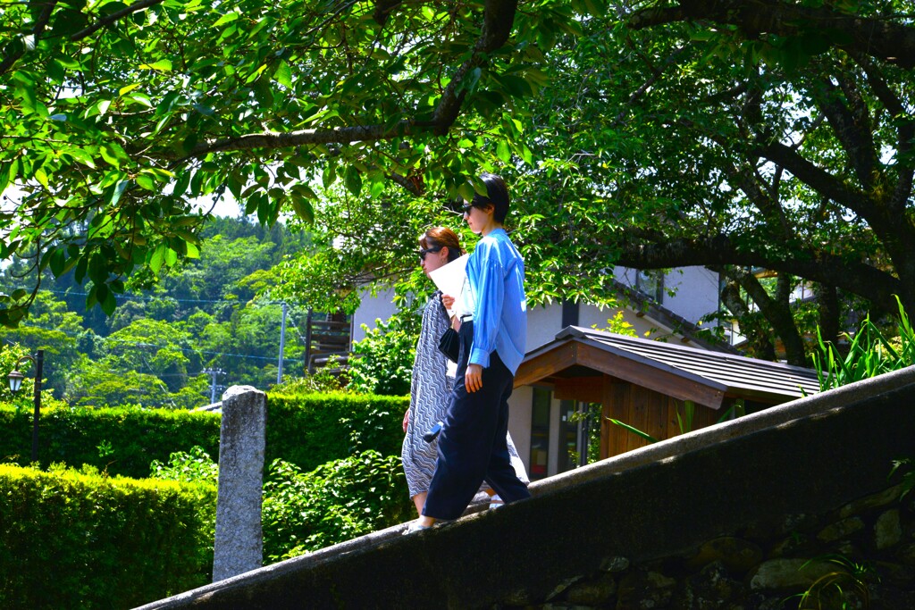 夏の予感と青いシャツ。。。！