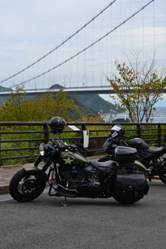 秋風を切って　➂。。。！