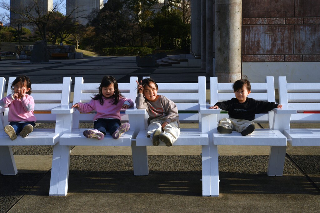 わんぱく四人組。。。！