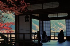 秋を満喫する人々　④。。。！