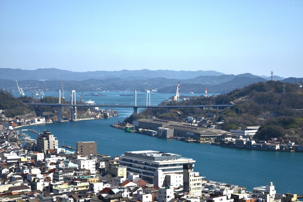 千光寺ロープウェイから見る景色　➁。。。！