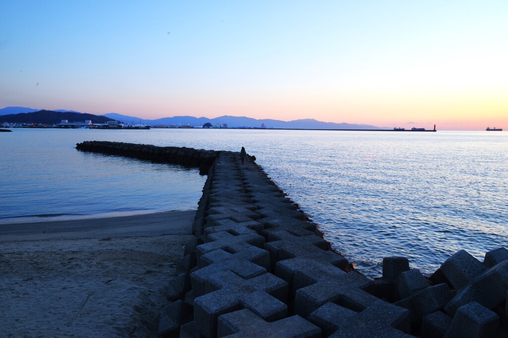 冬の海をみつめる時　②。。。！