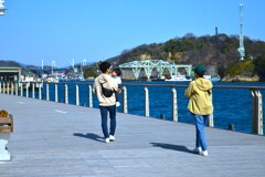 港の散歩　➁。。。！