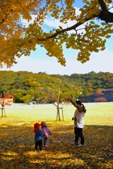 秋の日はなかよし　②。。。！