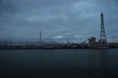 冷たい雨にけむる朝　➂。。。！