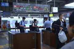 変わりゆく駅の光景　⑤。。。！