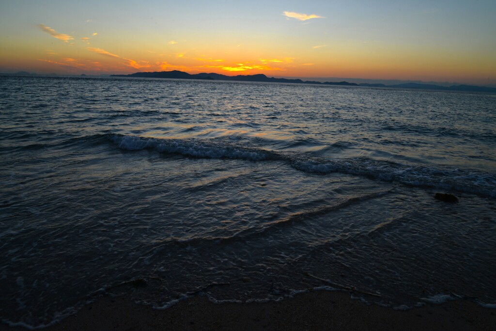 夕波が淋しく歌ってる。。。！