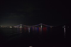 七色の明石海峡大橋　⑥。。。！