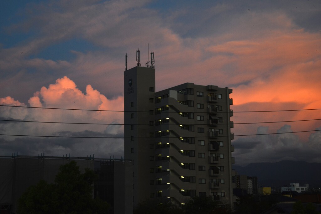 あかね雲の行方　④。。。！