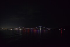 七色の明石海峡大橋　⑤。。。！