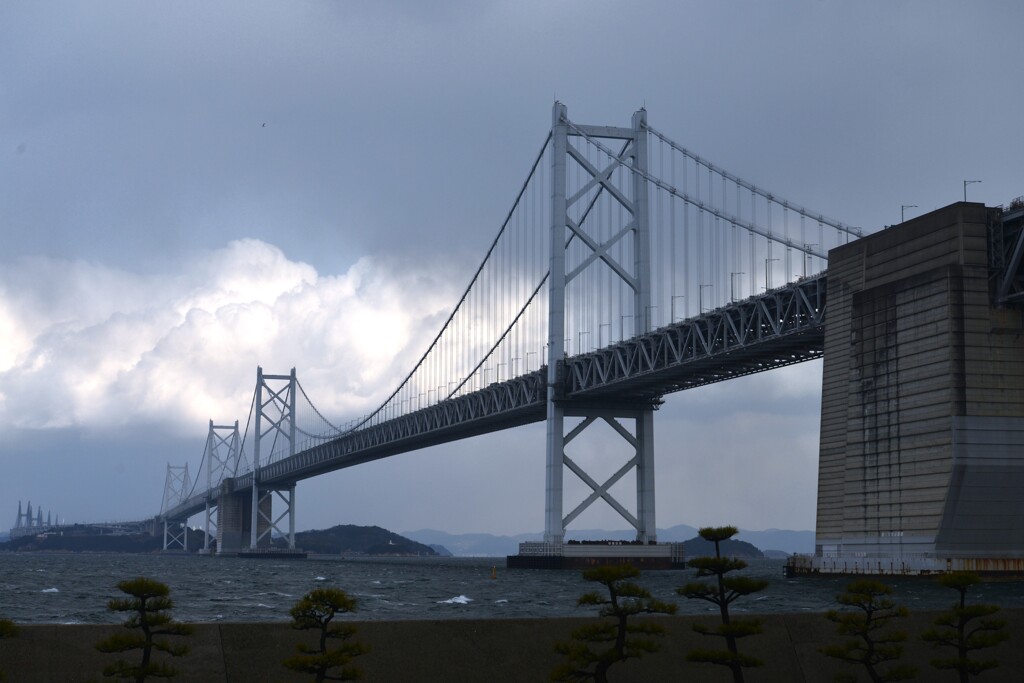 冬の瀬戸大橋　②。。。！