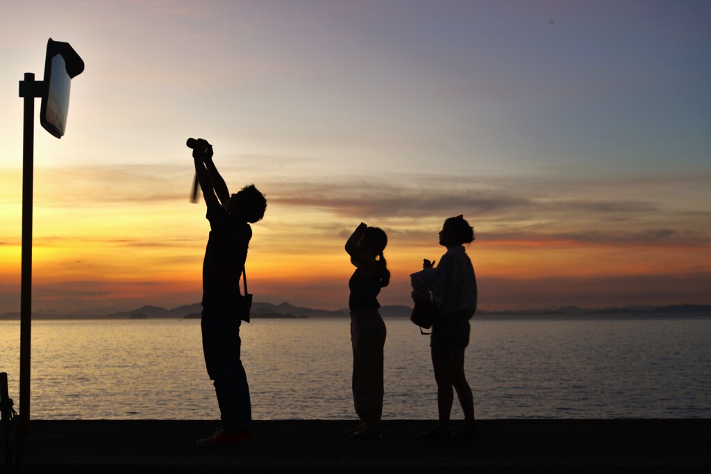 魅惑の夕暮れ　➂。。。！